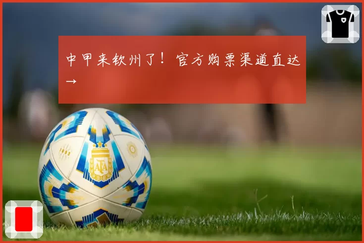 中甲来钦州了！官方购票渠道直达→
